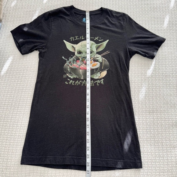Koioki The Mandalorian Grogu frog ramen graphic t-shirt, unisex XS - Picture 4 of 5